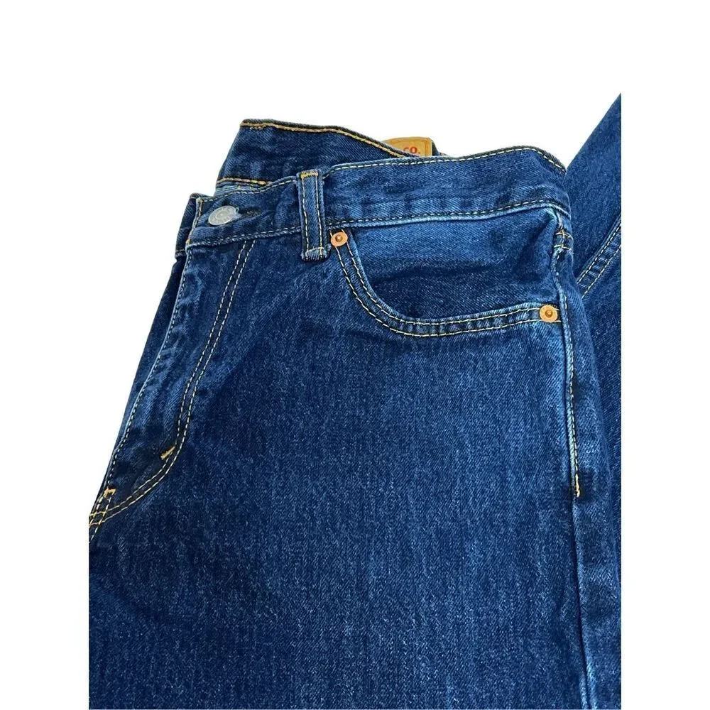 Levi’s dark wash 505 straight leg jeans 33 X 32